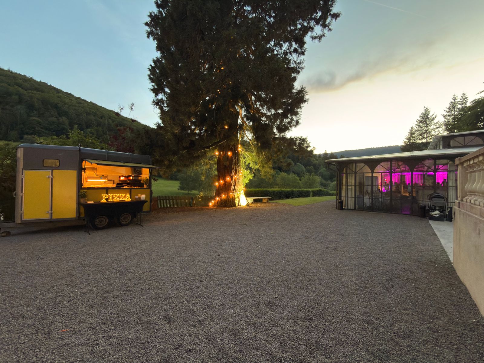 Le foodtruck en soirée