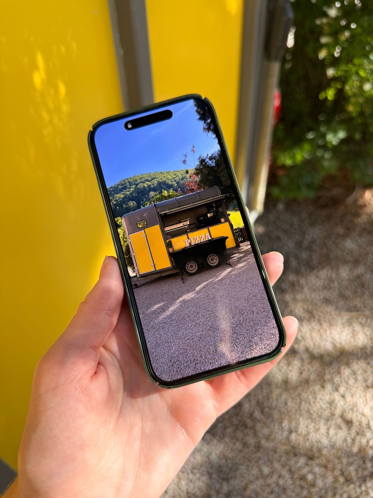 Le foodtruck pris en photo